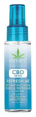 Hempz CBD Refresh Me Hydrating Facial Toner & Refresher