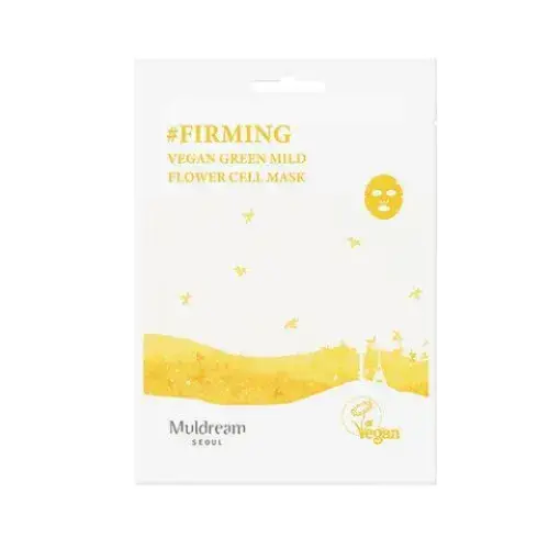 Muldream Vegan Green Mild Mask Flower Cell