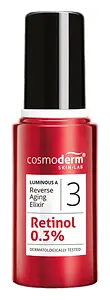 Cosmoderm Luminous A Reverse Aging Elixir Retinol 0.3%