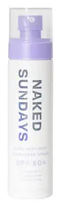 Naked Sundays SPF 50+ Glow Body Mist