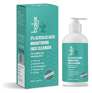 Bake 2% Glycolic Acid Brightening Face Cleanser