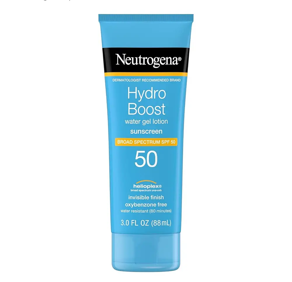 Neutrogena Hydro Boost Moisturizing Water Gel Sunscreen Lotion