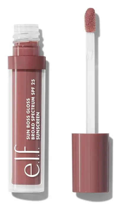 e.l.f. cosmetics Sun Boss Gloss SPF 25 It's Your Mauve