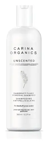 Carina Organics Unscented Dandruff Flake Removal Shampoo