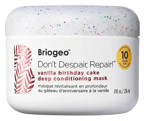 BrioGeo Don't Despair, Repair! Deep Conditioning Mask Vanilla Birthday Cake Scent (Limited Edition)