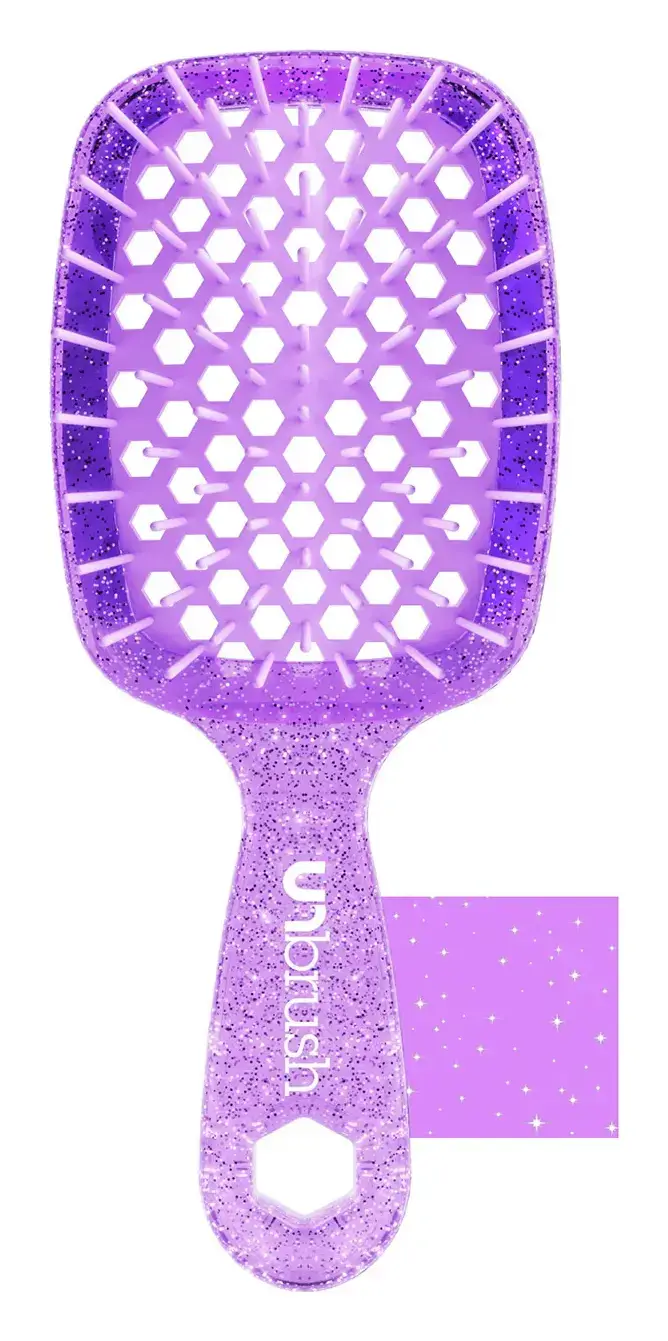 FHI Heat Unbrush Detangling Hairbrush Mini Amethyst