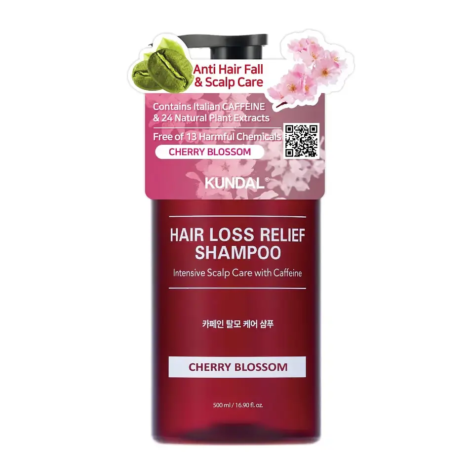 Kundal Hair Loss Relief Shampoo Cherry Blossom