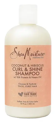 Shea Moisture Coconut & Hibiscus Curl & Shine Shampoo