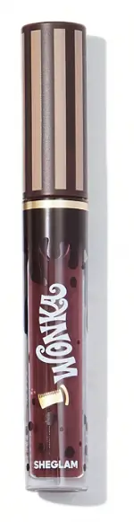 SHEGLAM Willy Wonka Cocoa Kiss Lip Gloss Brownie Bite