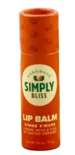 Simply Bliss No-Melt Beeswax Lip Balm Gimme S'More