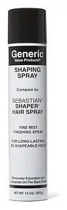 Generic Value Products VOC Shaper Hair Spray Compare To Sebastian Shaper Hair Spray