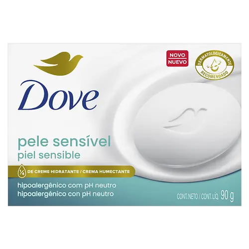 Dove Sabonete em Barra Pele Sensível
