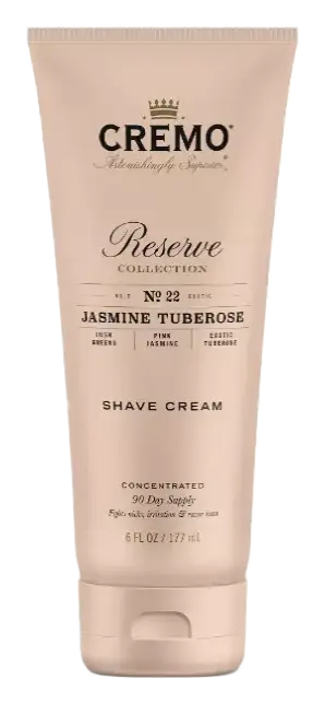 Cremo Reserve Collection Jasmine Tuberose Shave Cream