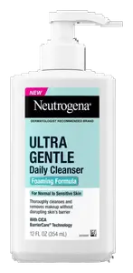 Neutrogena Ultra Gentle Daily Foaming Facial Cleanser With Fragrance