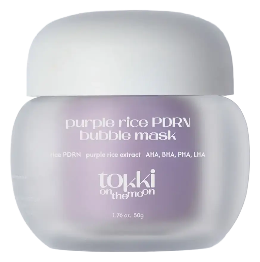 tokki on the moon Purple Rice PDRN Bubble Mask