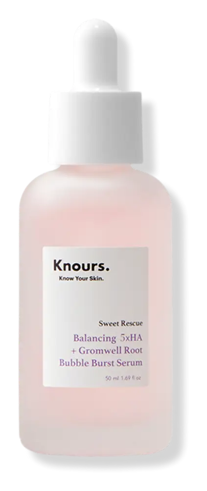 Knours Balancing 5xHA + Gromwell Root Bubble Burst Serum