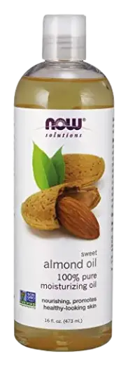 NOW Beauty Products Sweet Almond Oil, 100% Pure Moisturizing Oil