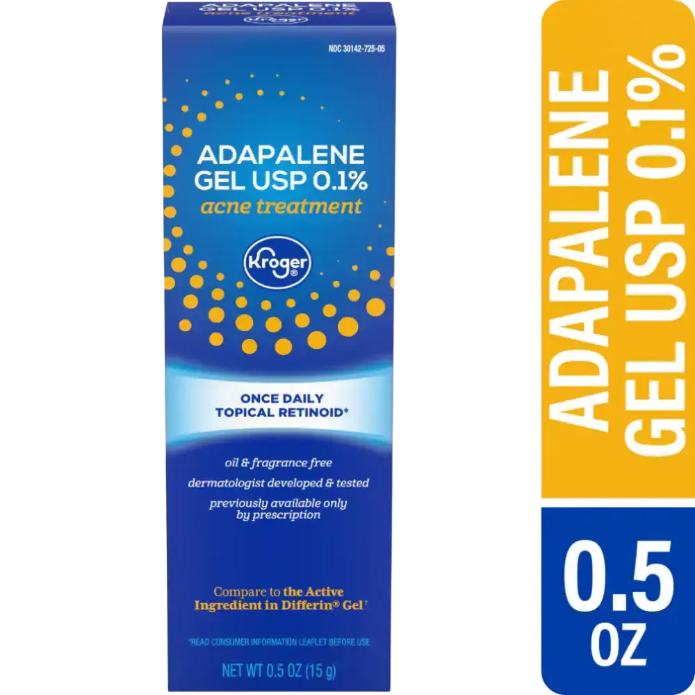 Kroger Adapalene Gel USP 0.1%