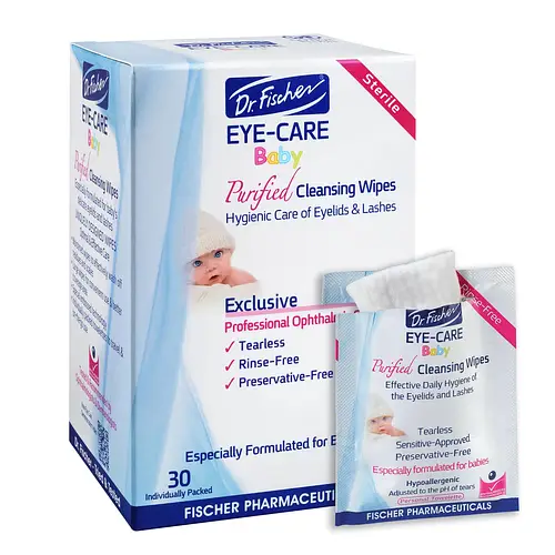 Dr. Fischer Eye Care Baby Purified Cleansing Wipes