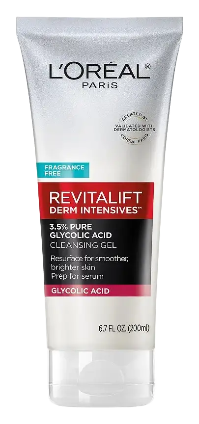 L'Oreal Revitalift Derm Intensives 3.5% Pure Glycolic Acid Cleansing Gel
