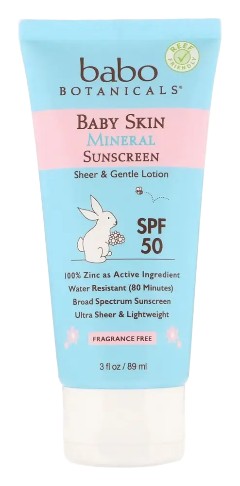babo botanicals Baby Skin Mineral Sunscreen - SPF 50