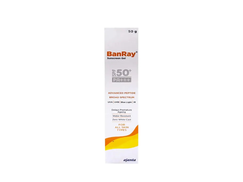 Ajanta Pharma Banray Advanced Peptide Sunscreen Gel SPF 50+