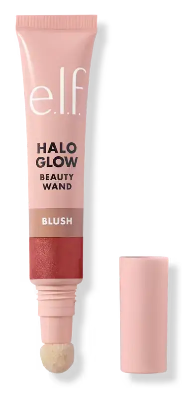 e.l.f. cosmetics Halo Glow Blush Beauty Wand Rosé You Slay