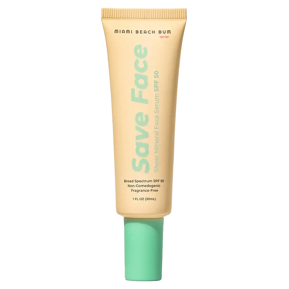 Miami Beach Bum Save Face Sheer Mineral Face Serum SPF 50