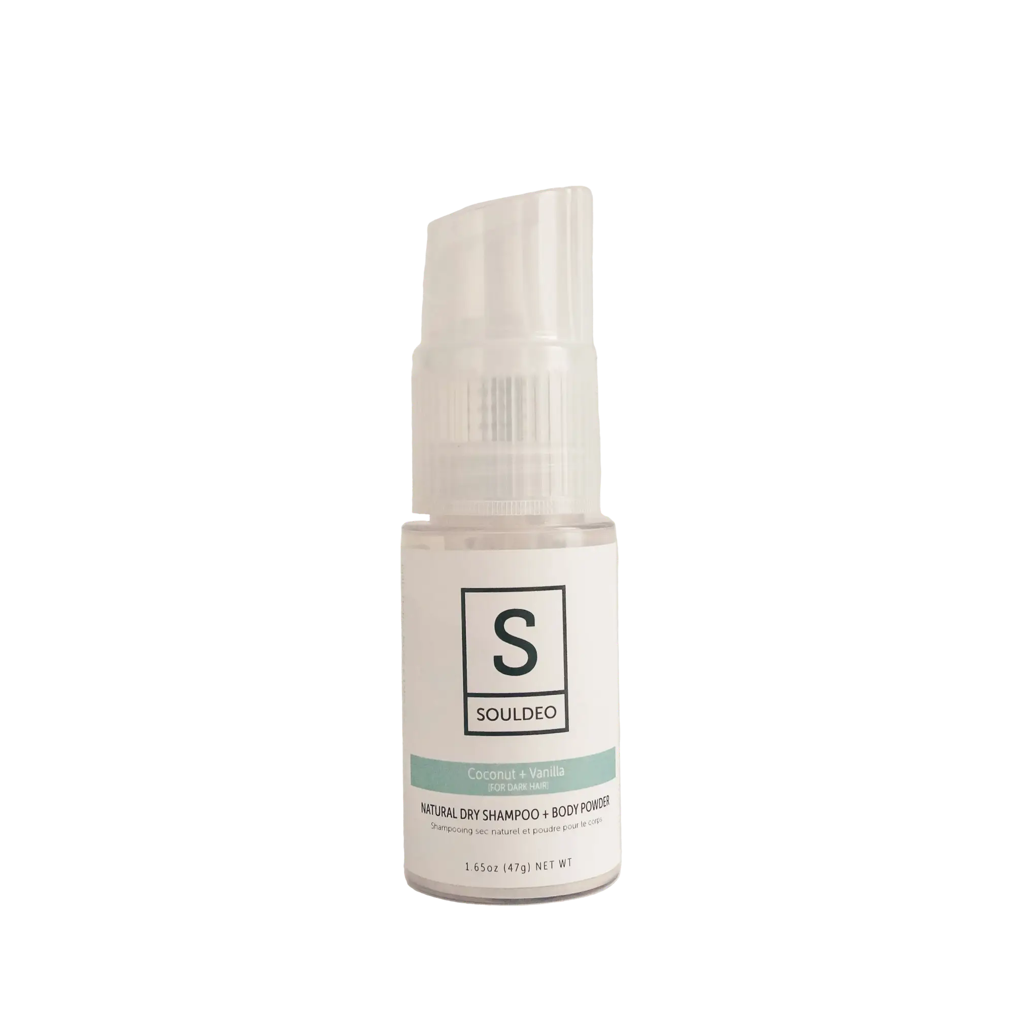 SoulDeo Coconut + Vanilla Dry Shampoo For Dark Hair