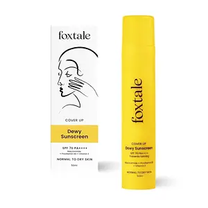 Foxtale SPF 70 Dewy Finish Sunscreen