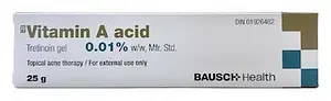 Bausch Health Vitamin A Acid Tretinoin Gel 0.01