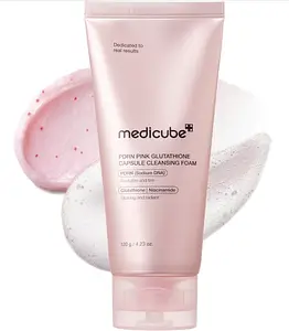 MediCube PDRN Pink Glutathione Capsule Cleansing Foam