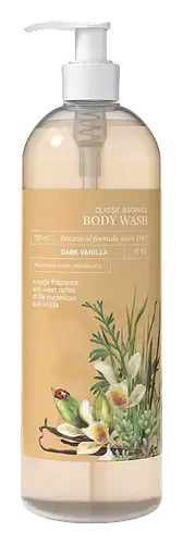 Gunry Body Wash Classic Botanica Dark Vanilla