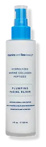 Vitamins and Sea beauty Hydrolyzed Marine Collagen Peptides Plumping Facial Elixir