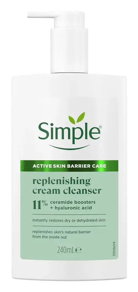 Simple Skincare Replenishing Face Cream Cleanser