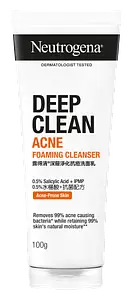 Neutrogena Deep Clean Acne Foaming Cleanser
