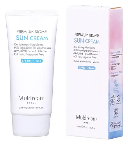 Muldream Premium Biome Sun Cream SPF 50+