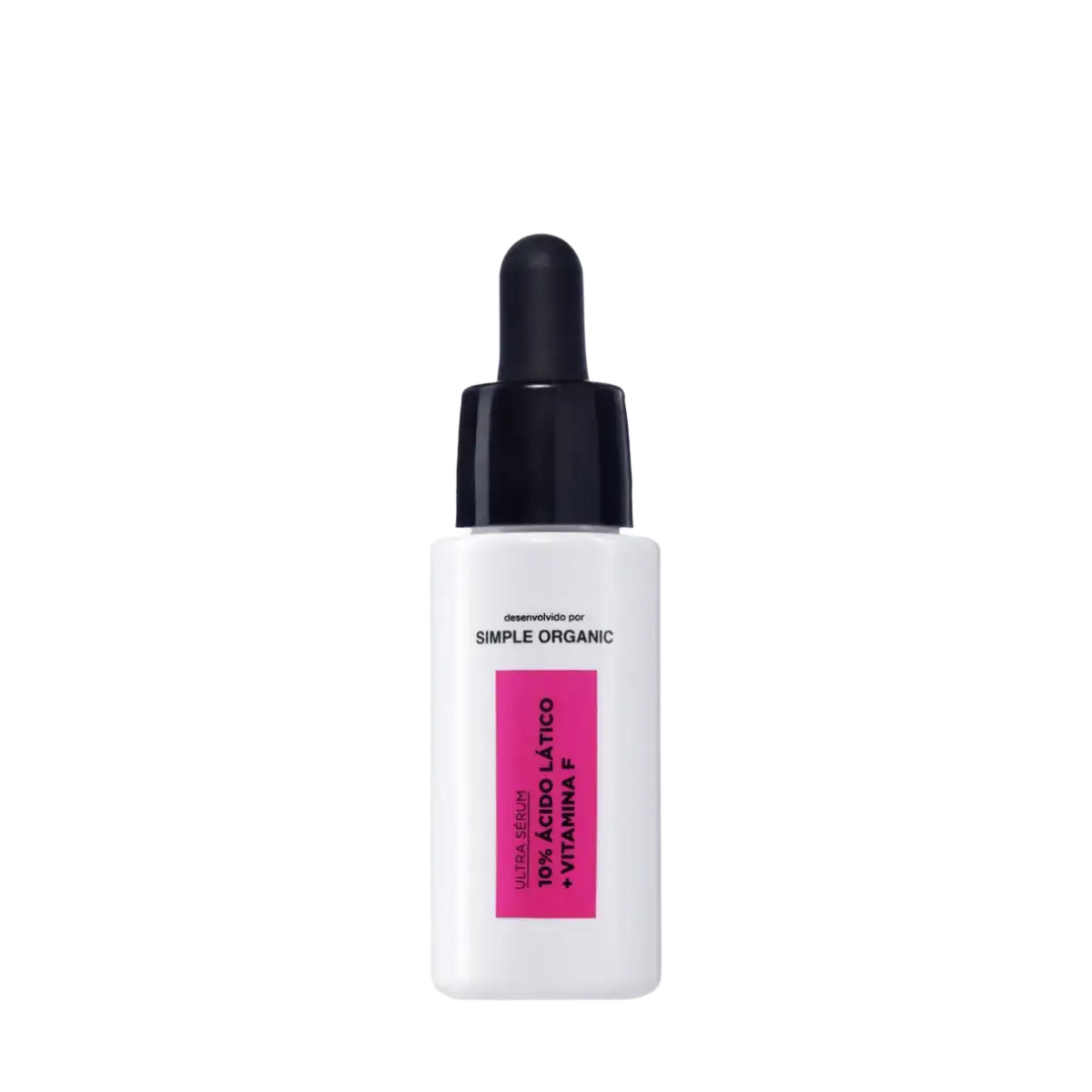 Simple Organic Ultra Sérum 10% Ácido Lático + Vitamina F