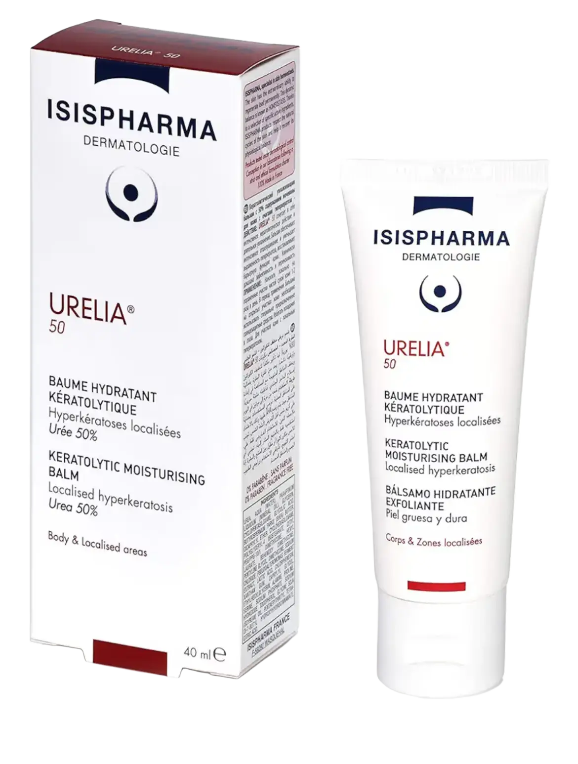 Isispharma Urelia 50 Baume Hydratant Kératolytique