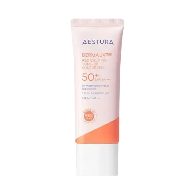 Aestura Derma UV 365 Red Calming Tone-Up Sunscreen SPF 50+ PA++++ Japan