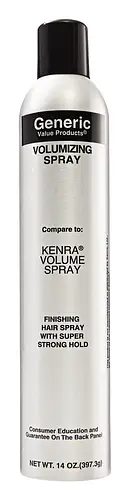 Generic Value Products Volumizing Spray Compare To Kenra Volume Spray