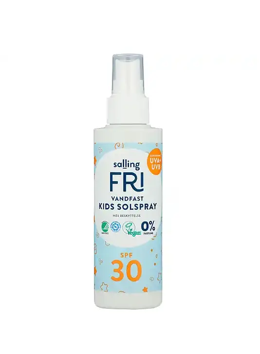 Salling Fri Vandfast kids solspray spf 30