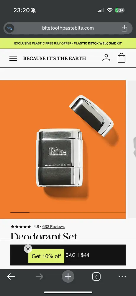 Bite Deodorant Neroli
