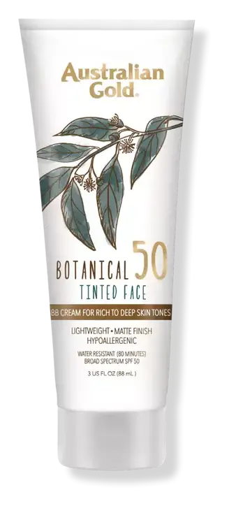 Australian Gold Botanical SPF 50 Tinted Face Rich to Deep
