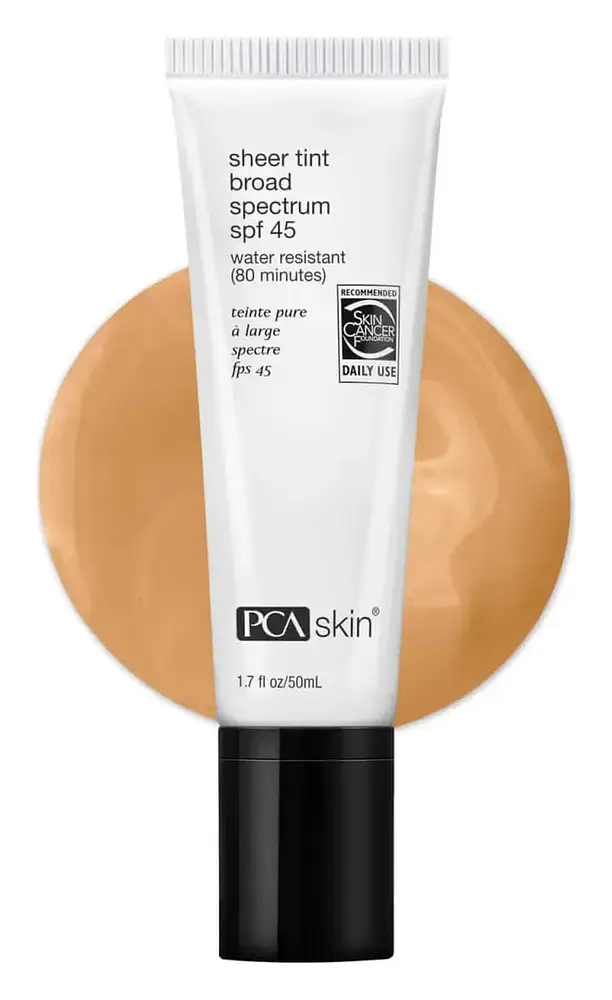 PCA Skin Sheer Tint Broad Spectrum SPF 45