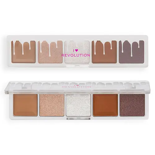 Revolution Beauty I Heart Revolution Mini Eyeshadow Palette White Vanilla Cream