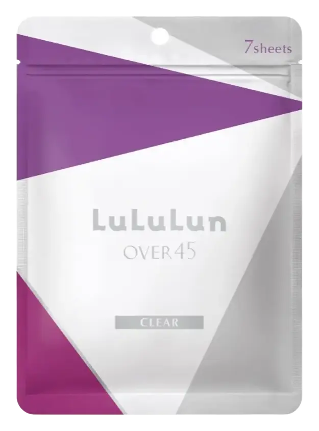 Lululun Over 45 Facial Mask Clear (Iris Blue)