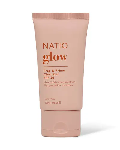Natio Glow Prep & Prime Clear Gel SPF 50