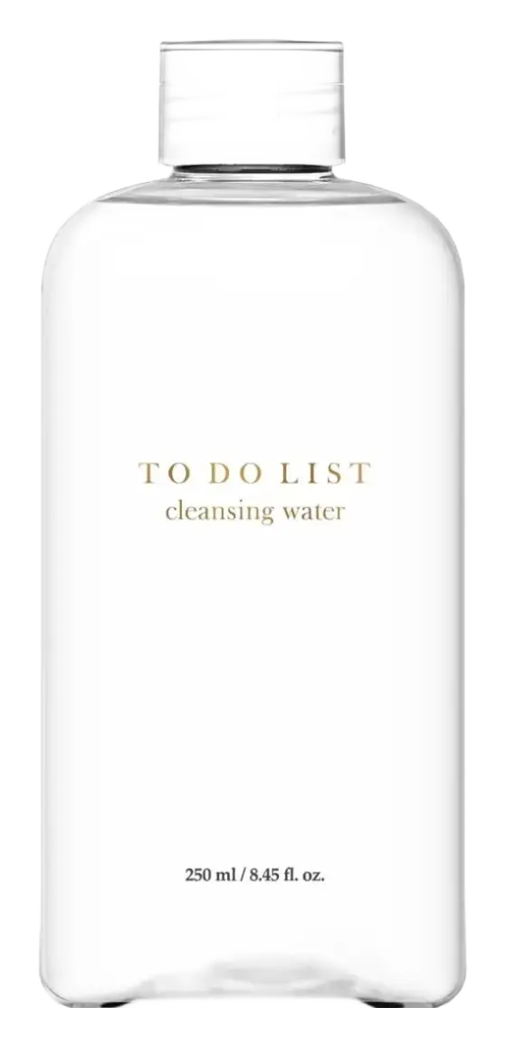 To Do List Cleansing Water