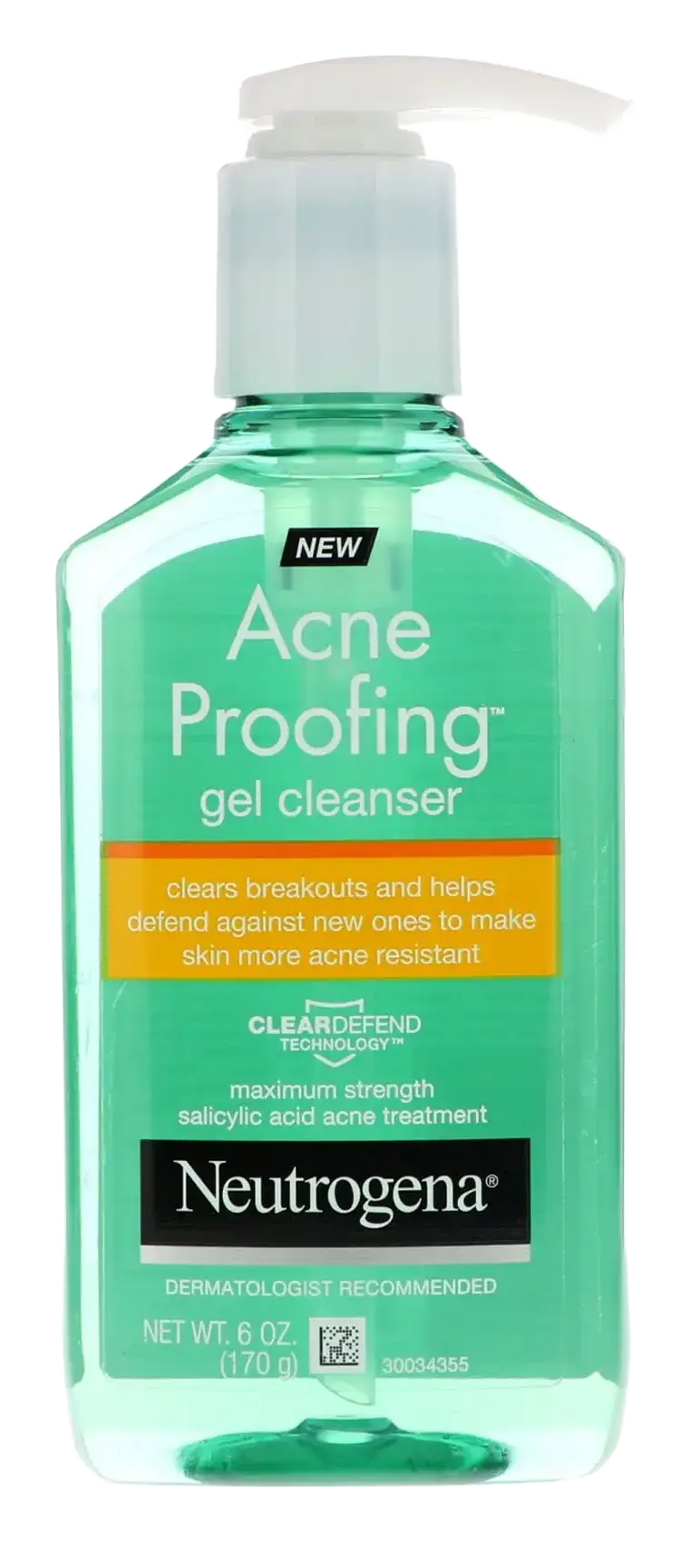 Neutrogena Acne Proofing Gel Cleanser US